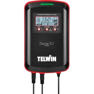 Caricabatteria Diagnostico Doctor Charge 50 Telwin Volt 6 x 12 a 24 Ah 45 - 2
