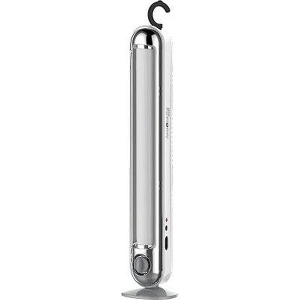 Lampada Emergenza Vega 15 Luce Quadra Ricaricabile Lumen 384 cm 5 H.cm 35 - 2
