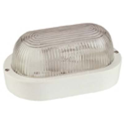 Plafoniera Ppl Ovale E27 Bianco 21 x 12 cm 230 V 9,5 cm 2 Pezzi - 2