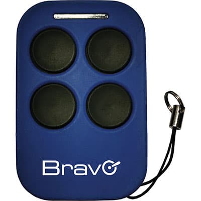 Radiocomando Apricancello Aladino Bravo Mhz 433 Banchi 4 con A23 3 Pezzi - 2