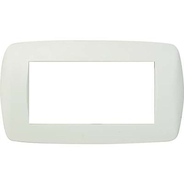 Placca Coprifrutti Millenium Marlanvil Bianco Posti 4 150 x 83 mm 2 Pezzi - 2