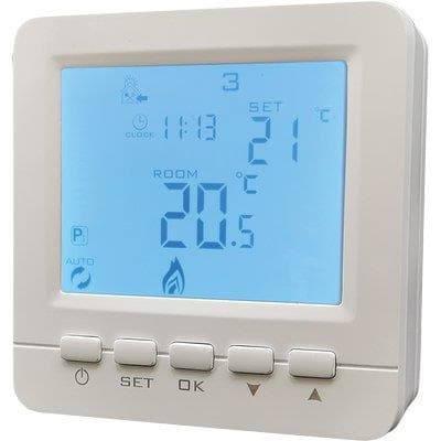 Cronotermostato Qubo Bravo 5 x 35 °c Lcd 30 mm 86X86X30 - 2