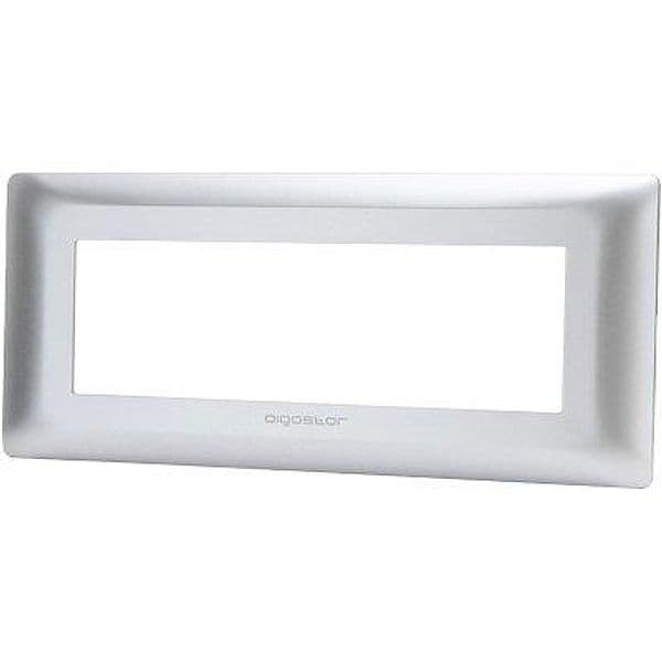 Placca Coprifrutti Abm Argento Posti 6 190 x 85 mm 8 Pezzi - 2