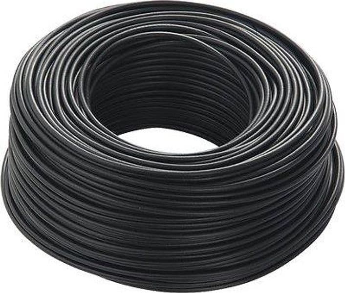 Cavo Elettrico Unipolare FS17 Rame PVC Nero N°xmmq 1X4,0 100 m - 2