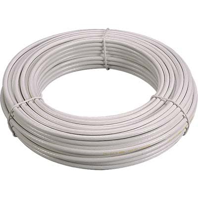 Cavo Elettrico Tripolare H05VV F Rame PVC Bianco N°xmmq 3X2,5 100 m - 2