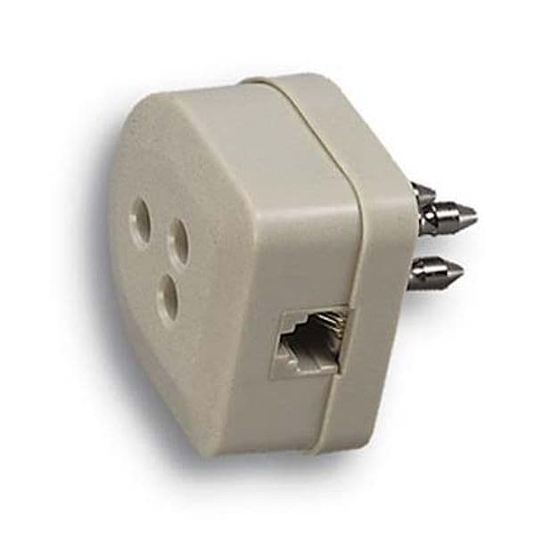 Presa Spina Tripolare con Presa Plug 6 x 2 Fme - 2