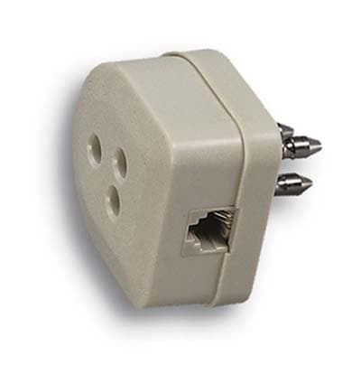 Presa Spina Tripolare con Presa Plug 6 x 2 Fme - 2