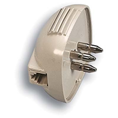 Spina Tripolare con Presa Modulare con Plug 6 x 4 Fme 4 Pezzi - 2