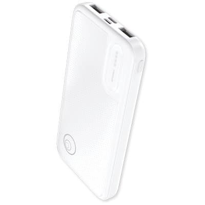 Power Bank con LED Lostech Bianco Mah 10000 Presa Type Cmicro Usb Uscita - 2