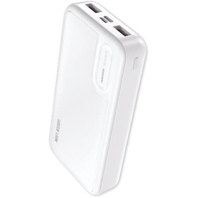 Power Bank con LED Lostech Bianco Mah 20000 Presa Type Cmicro Usb Uscita - 2