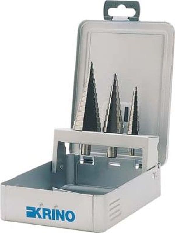 Frese Coniche Graduate in Astuccio 01256 Krino Mm 4 x 30 Nr 3 - 2