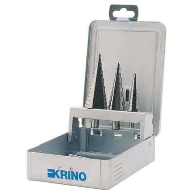 Frese Coniche Graduate in Astuccio 01256 Krino Mm 4 x 30 Nr 3 - 2