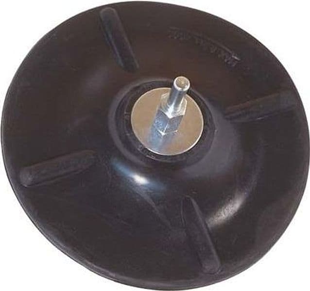 Platorello Gomma per Disco e Cuffia 338 PG G 125 mm 6 mm 2 Pezzi - 2
