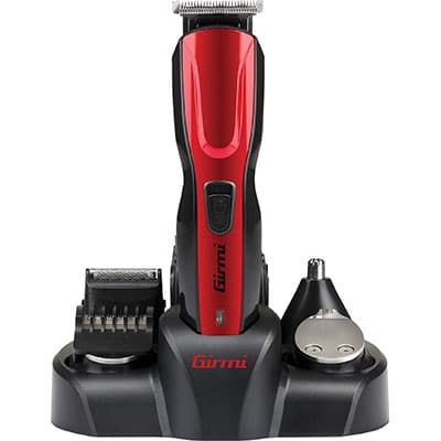 Rifinitore Barba Capelli Naso Orecchie RC30 Girmi 5 in 1 Batteria - 2