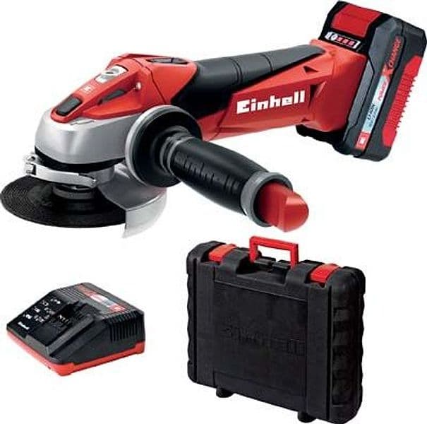 Smerigliatrice Ang Batteria TEAG18 Li Kit Einhell Volt 18 Ah 3 con Valigia - 2