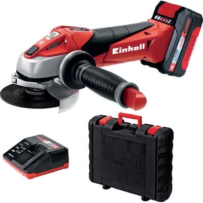 Smerigliatrice Ang Batteria TEAG18 Li Kit Einhell Volt 18 Ah 3 con Valigia - 2
