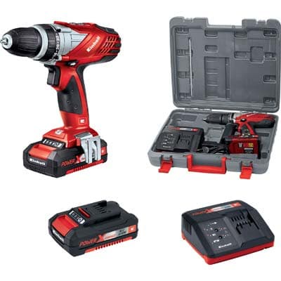 Trapano Avvit Batteria Tecd 18 x 2 Li Einhell Volt 18X2 Ah 1,5 Xchange - 2