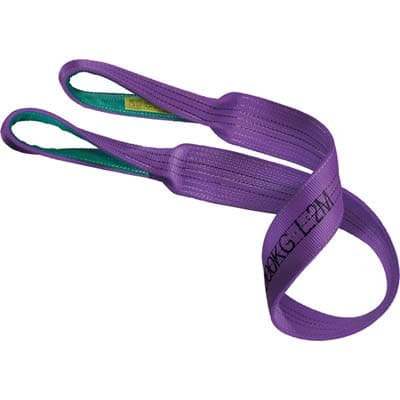 Cinghia Sollevamento Robur Asole Rinforzate KG.1000 L.2 m Viola - 2