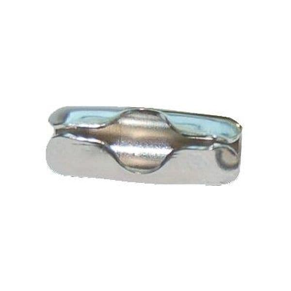 Chiusura Catena a Perline Cromata Ø 3,6 mm 200 Pezzi - 2