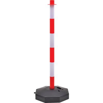 Colonnina Segnaletica Hand Bianco 90 cm 2 Pezzi - 2