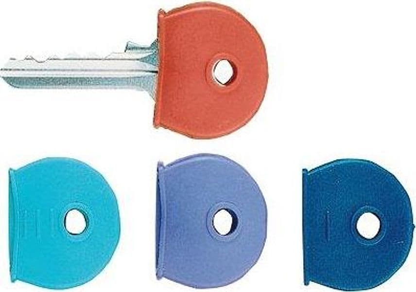 Segnachiave a Cappuccio Plastica Mix Colori 300 Pezzi - 2