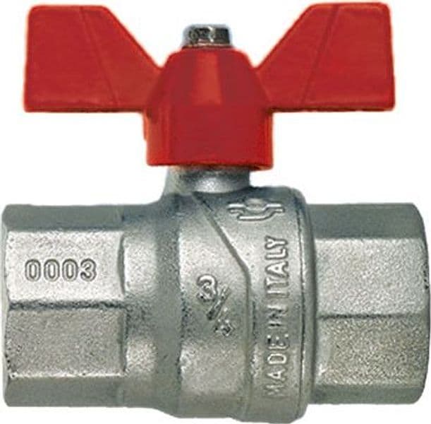Valvola Sfera Normale Ff Farfalla Evolution Fiv 8 F 6 Pezzi - 2