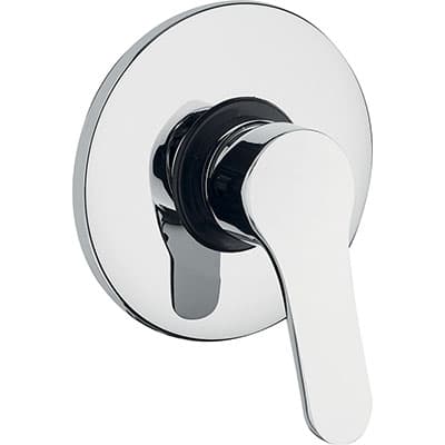 Rubinetto Miscelatore Doccia Flash Crolla Ottone Cromato - 2