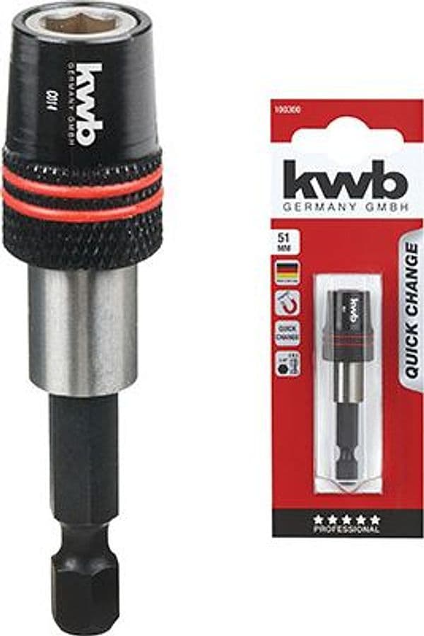 Portainserto Rapido Magnetico Kwb Attacco 1/4f Mm 65 - 2
