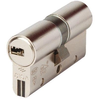 Cilindro Sagomato AP4 S Cisa Ott.nich.satin Chiavi 5 mm 70 30 con 40 - 2