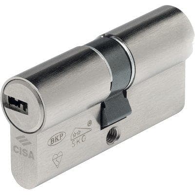 Cilindro Sagomato ASIXP8 Pro Cisa Ott.nich.satin Chiavi 5 con 1 mm 85 35 - 2