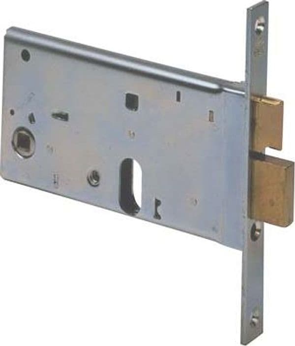 Serratura Metallo Infilare 44461 Cisa B.q Zinc F.mm 20 F.ovale M2 con Scr - 2
