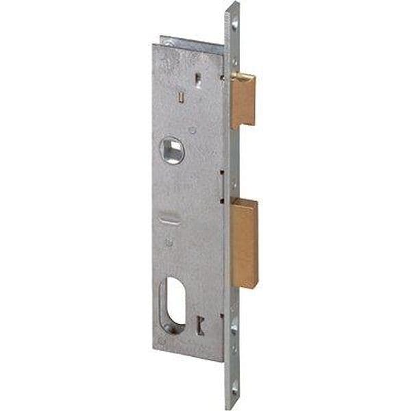 Serratura Montante Infilare 44225 Cisa B.q Zinc F.mm 16 F.ovale M2 8210623 - 2