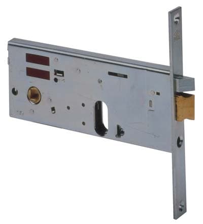 Serratura Metallo Infilare Elettrica 14451 Cisa B.q Zinc F.mm 20 F.ovale - 2