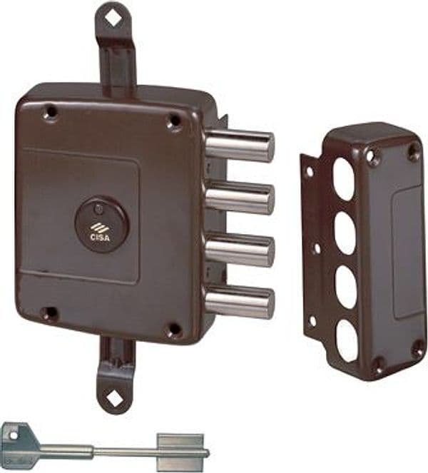 Serratura Legno Applicare 57162 Cisa Dm M4 Trip E.mm 63 Dx