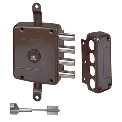 Serratura Legno Applicare 57162 Cisa Dm M4 Trip E.mm 63 Sx - 2