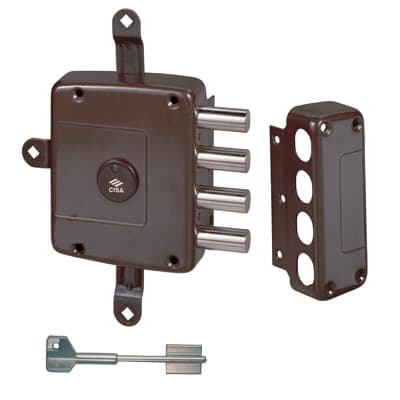 Serratura Legno Applicare 57172 Cisa Dm M4 Quint E.mm 63 Dx - 2