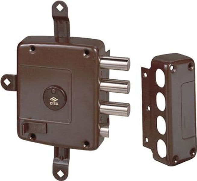 Serratura Legno Applicare 57177 Cisa Dm M4 Scr con Quint E.mm 63 Dx - 2