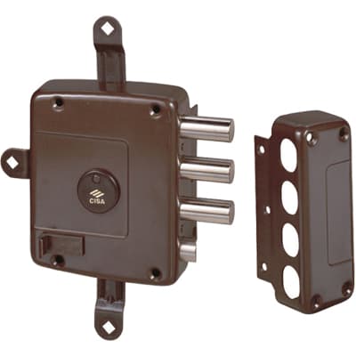 Serratura Legno Applicare 57177 Cisa Dm M4 Scr con Quint E.mm 63 Dx - 2