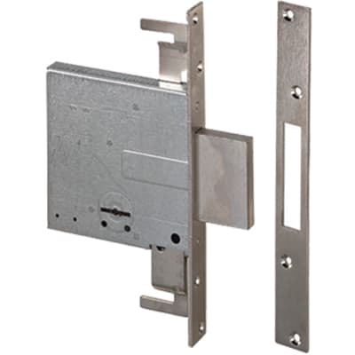 Serratura Metallo Infilare 57015 Cisa B.q Zinc F.mm 25 Dm M4 H.mm 114 E.mm - 2