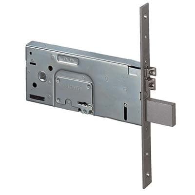 Serratura Metallo Infilare Elettrica 17353 Cisa B.q Zinc F.mm 25 Dm M4 - 2