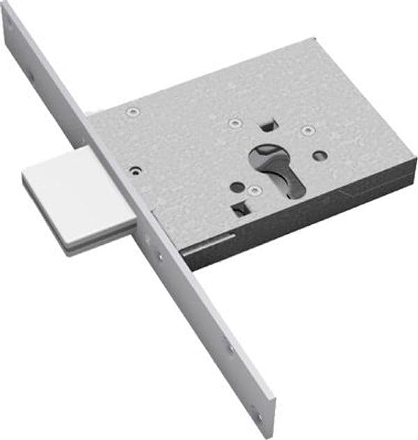 Serratura Metallo Infilare 2051 Securemme B.q Zinc F.mm 25 F.sagom 8211730 - 2