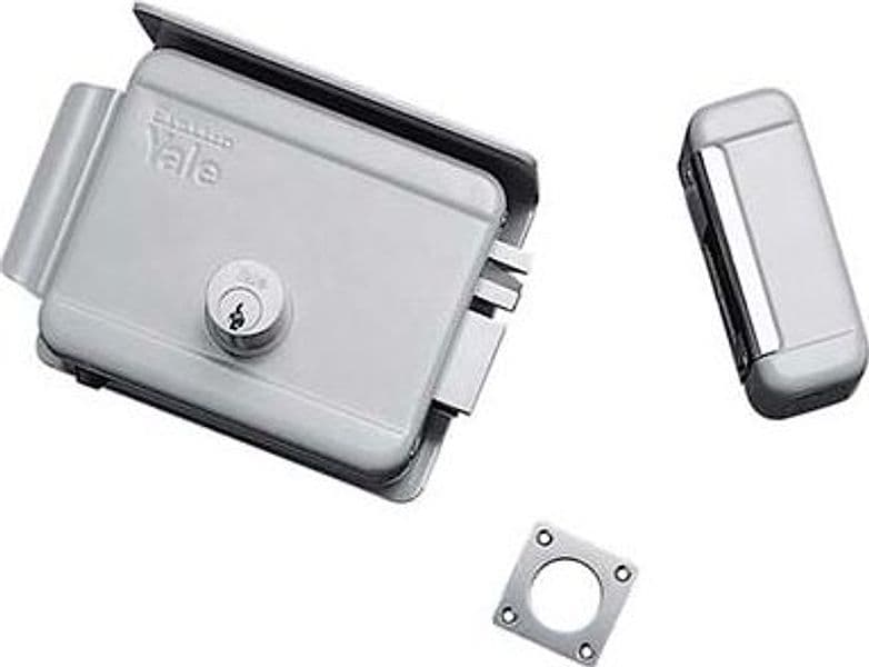Serratura Cancello Applicare Elettrica 680 Yale Vern C.tondo Fisso 8213642 - 2