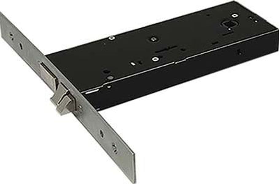 Serratura Metallo Infilare Elettrica 5948 Omec B.q Inox F.mm 25 Dm M4 - 2