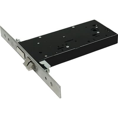 Serratura Metallo Infilare Elettrica 5978 Omec B.q Inox F.mm 25 Dm M4 Tripl - 2