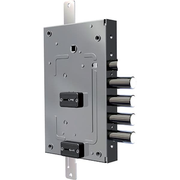 Serratura Metallo Applicare 2756 Cr Dm con Dm M4 Tripl con Scr Ip.mm 28 - 2