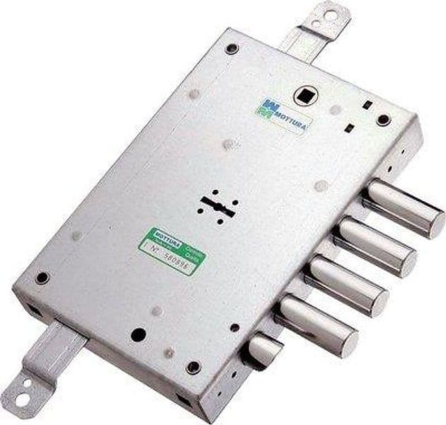 Serratura Metallo Applicare 52571ML Mottura Dm M4 Tripl con Scr Ip.mm 28 - 2