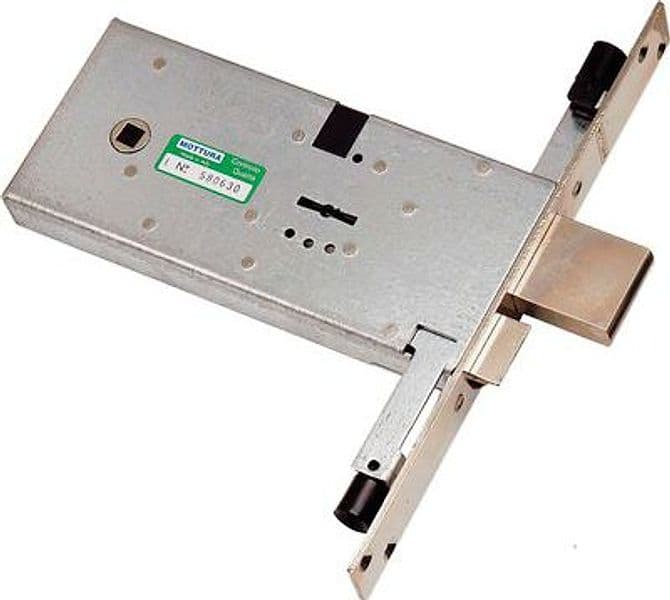 Serratura Metallo Infilare 41823 Mottura B.q Zin F.mm 25 Dm M4 8214600 - 2