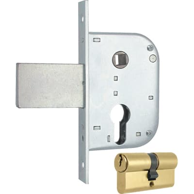 Serratura Cancello Infilare 132 Mg M1 20 F 30 mm 2 Pezzi - 2