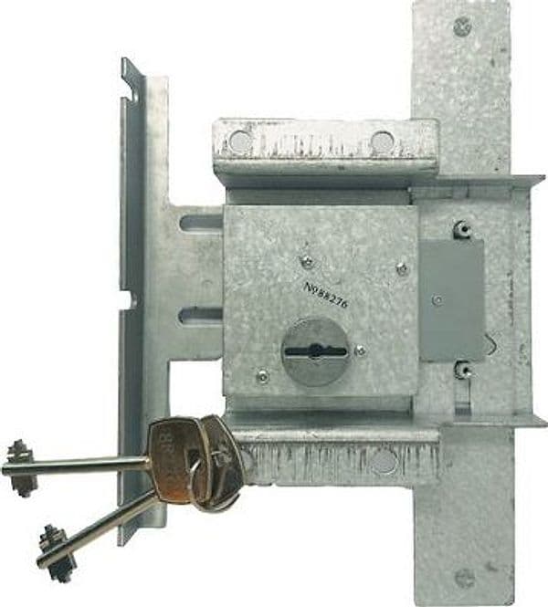 Serratura Armadio Porta Fucili Classic Effe 8 Posti con 2 Chiavi - 2