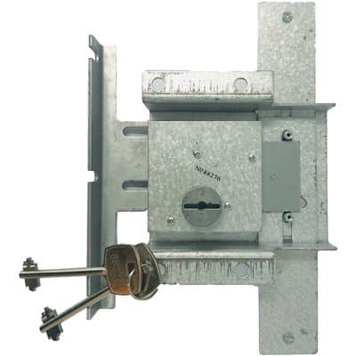 Serratura Armadio Porta Fucili Classic Effe 8 Posti con 2 Chiavi - 2